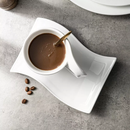 Plats de solutions de spa et couverts exclusifs tasse de café Firenze 4er