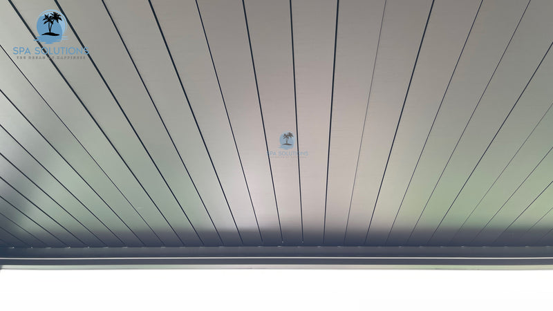 Spa Solutions Sky Pergola Skymotion LED aluminium Pergola 4M x 4M motorisé