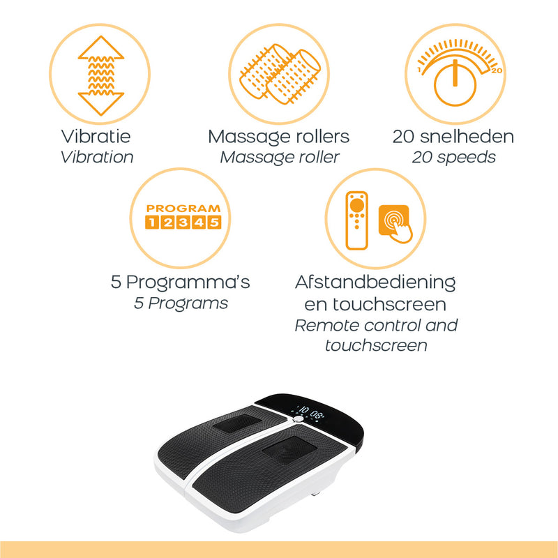 BioEnergiser Bein Trainer Bioenergiser - Vibration Weiss