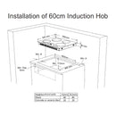 Sharp Kochfeld Induktion KH-6I19FT0K-EU 60cm