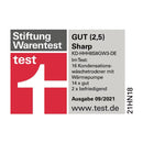 Sharp Wäschetrockner 8kg, KD-HHH8S8GW3-CH, Testurteil Sehr gut!