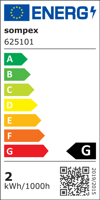 Filament à LED de lampe sompex 9,5 cm étoile