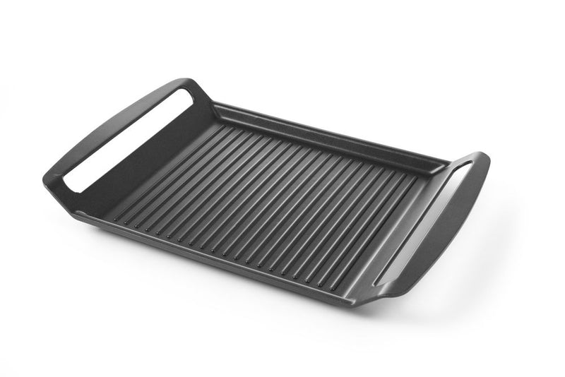 Hendi Aluminium Verser plaque de grill plaque d'induction 390x260x35m m