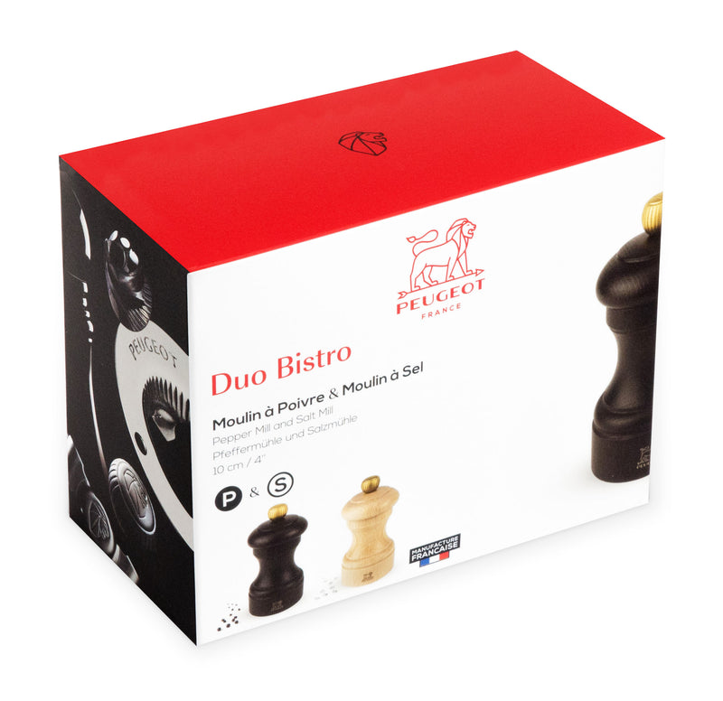 Peugeot Zubehör BISTRO Duo 10cm Schoko./Naturh