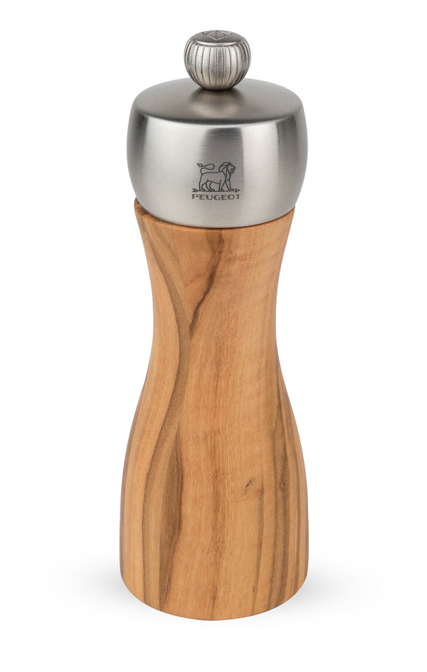 Peugeot Salzmühle Fidji 15cm Inox/ Olivenholz