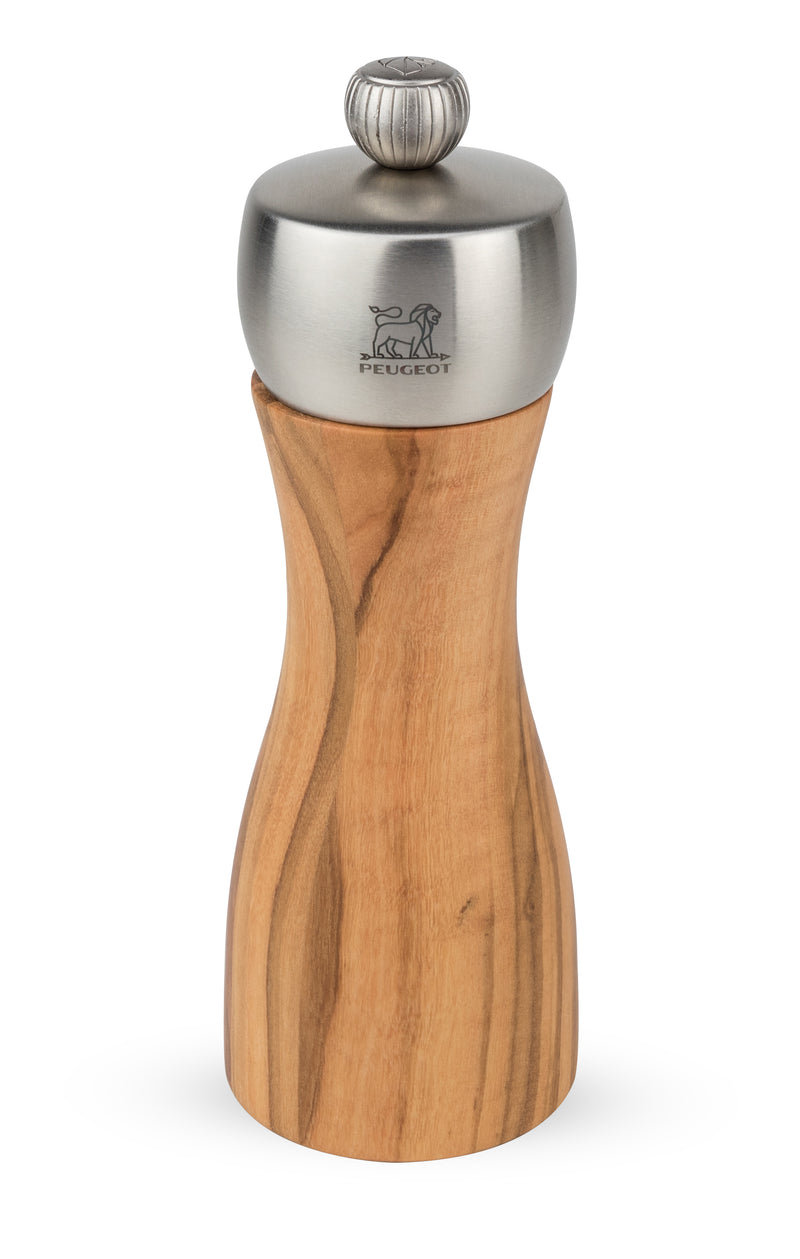 Peugeot Salzmühle Fidji 15cm Inox/ Olivenholz