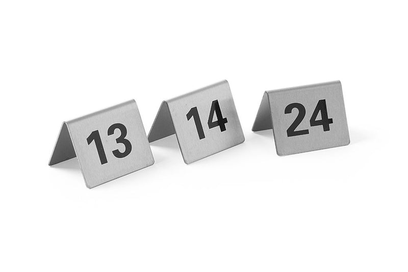 Hendi Table Sign Sign Numbers Numbers 25-36 50x35x40mm