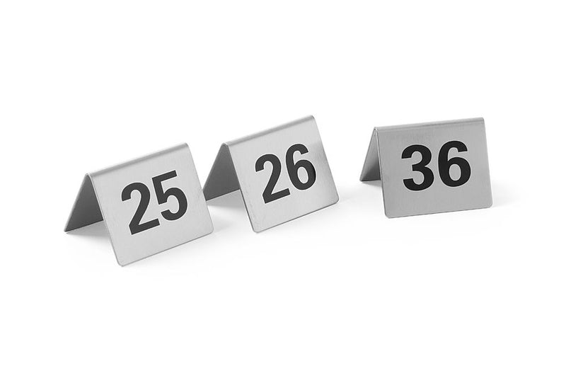 Hendi Table Sign Sign Numbers Numbers 49-60 50x35x40mm