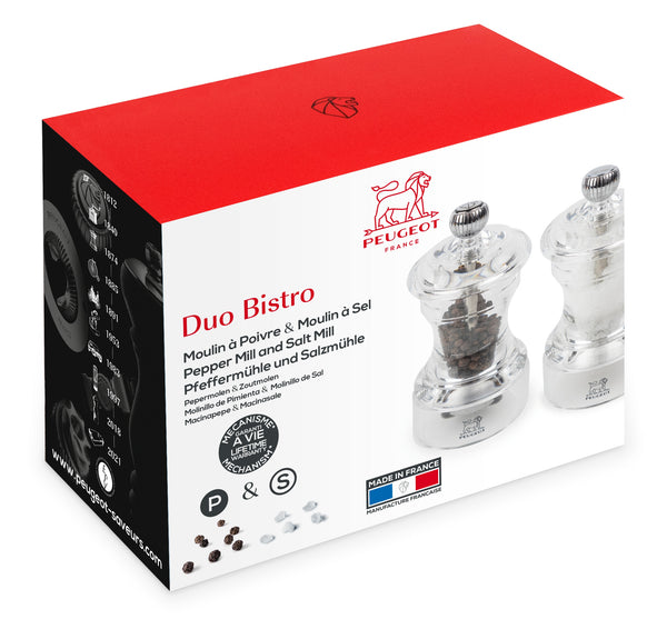 Peugeot Mühle BISTRO Duo Acryl 10cm