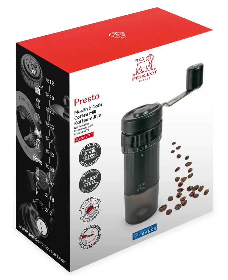 Peugeot Kaffeemühle PRESTO Acryl 17 cm