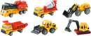 Inconnue Vehicles construction vehicles assorted 1:72