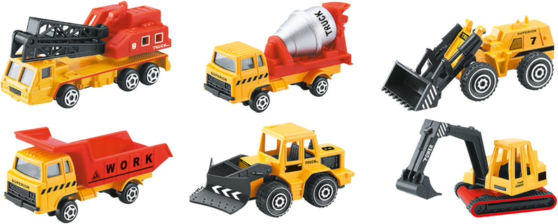 Inconnue Fahrzeuge Baufahrzeuge assortiert 1:72