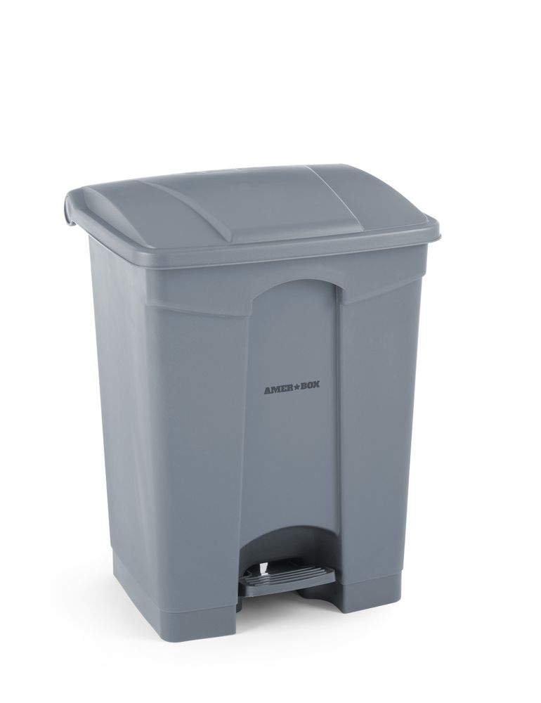 Hendi Waste Bucket Amerbox Tret- 68L Gris clair