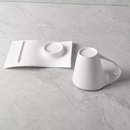 Plats de solutions de spa et couverts exclusifs tasse de café Firenze 4er