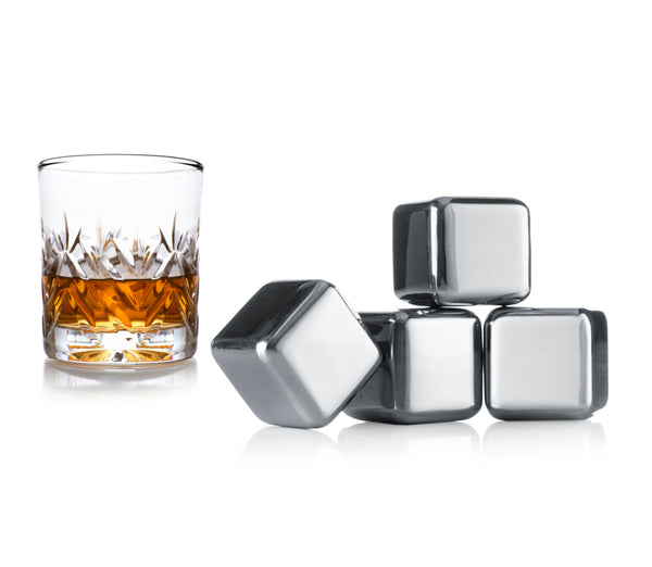 Vacu Vin Kühlsteine Whisky Kühlsteine 4-er Set