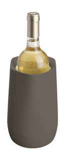 Vacu vin Flaschenkühler Active cooler Wine Hexo Graphit - recycelbarer Kunststoff 98%