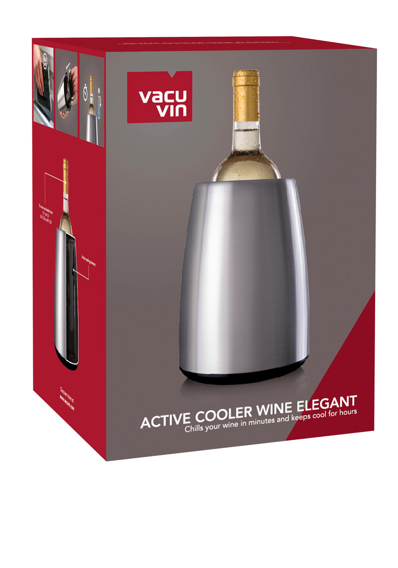 Vacu Vin Wine Prestige Weinkühler Chromstahl