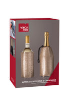 Vacu Vin Wine Rapid Wine & Champagne Cooler - Platinum 2er Set
