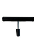 Sompex bottle lamp korky, battery stainless steel, black, dimmable