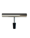 Sompex Flaschenleuchte KORKY, Akku Edelstahl, silber, dimmbar