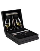 Sompex bottle lamp korky, battery stainless steel, silver, dimmable