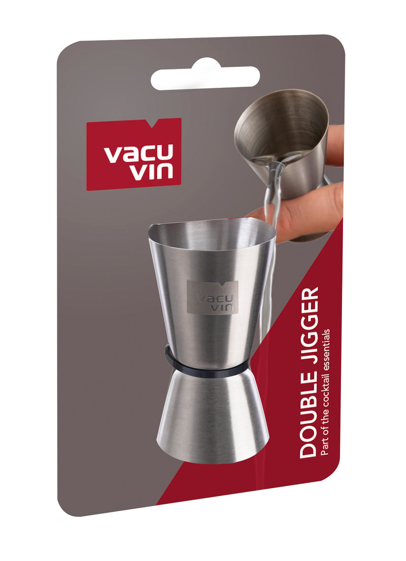 Vacu Vin Zubehör Double Jigger Edelstahl 15-30 Ml