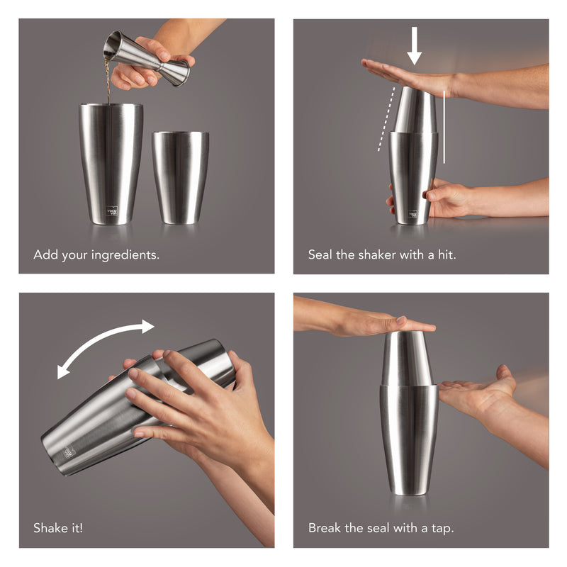 Vacu vin Shaker Cocktail 70-50 Cl V2A