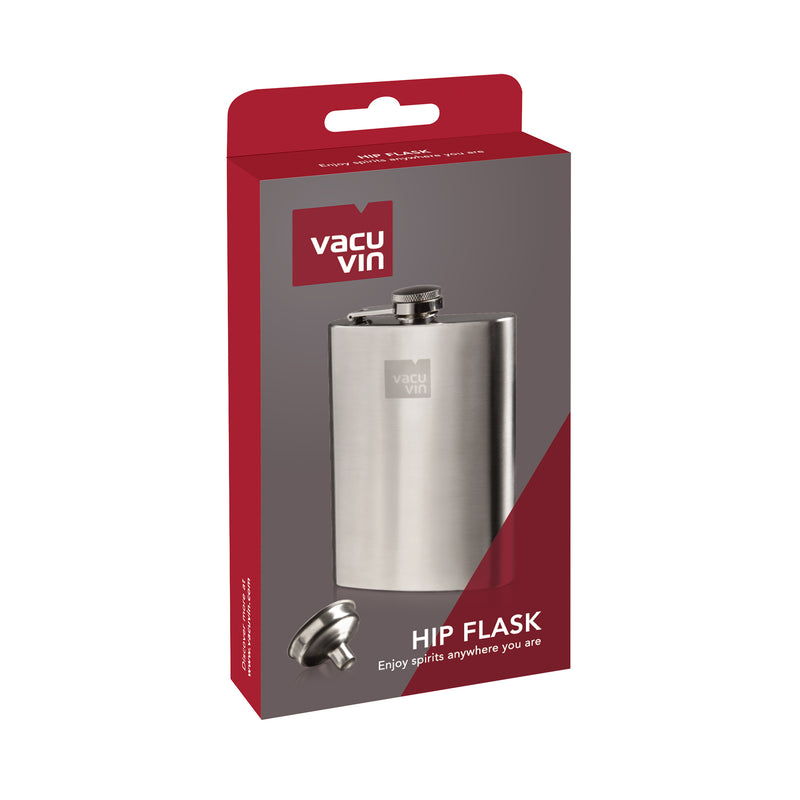 Vacu Vin Zubehör Hip Flachmann & Trichter 24 cl