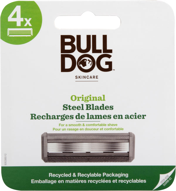 Bulldog Skincare Rasierklingen Original Ersatzklingen 4 Stück