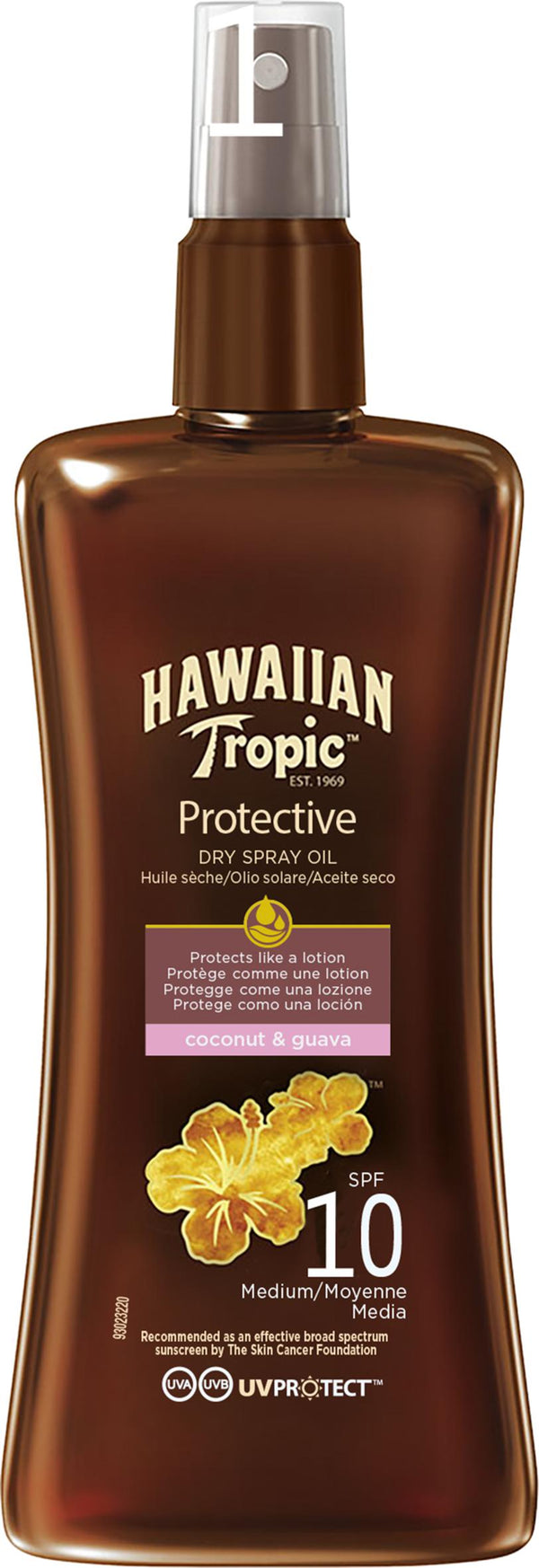 Hawaiian Tropic Zubehör Dry Spray Sonnenöl LSF10 200ml