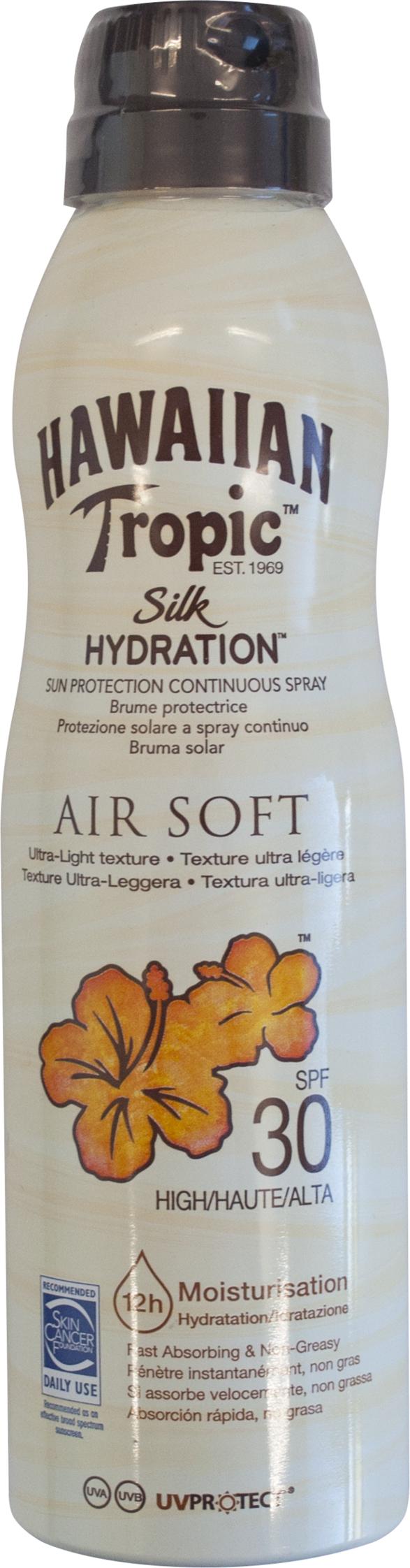 Hawaiian Tropic Sonnenspray Silk Hydration Airsoft C-Sonnenspray LSF30 177 ml
