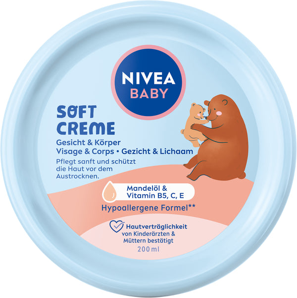 Nivea Baby Crème Baby Morb Crème Face & Body 200 ml