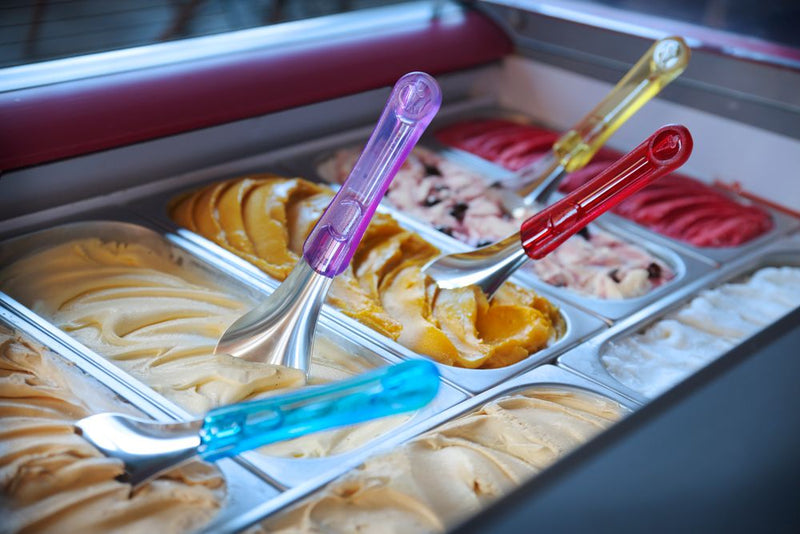 Hendi riempimento del gelato spatola rossa (l) 260mm