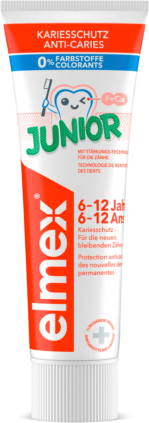 Elmex Zahnpasta Junior 6-12 Jahre 75 ml