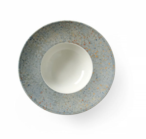 Collection Hendi Pasta Plate Drops Gris clair ⌀275 mm