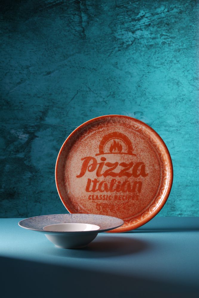 Collection de recettes de pizzateller Hendi rouge rouge ⌀330 mm