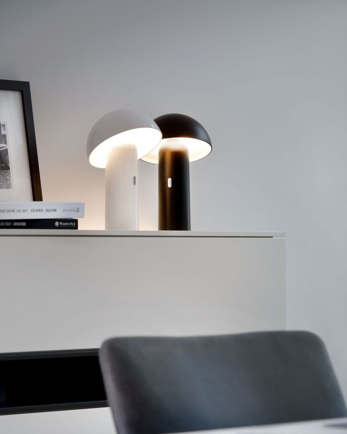 Lampe de table sompex Svamp, blanc