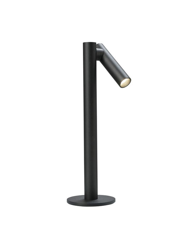 Lampe de table sompex Tubo, noir, 35 cm