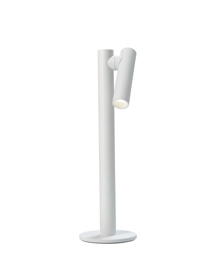 Lampe de table sompex Tubo, blanc, 35 cm