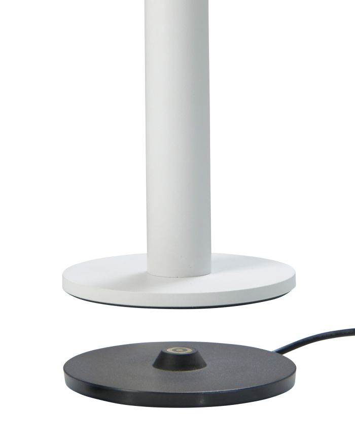 Lampe de table sompex Tubo, blanc, 35 cm