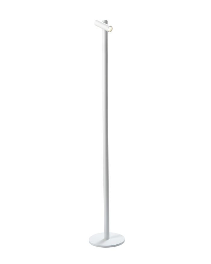 Sompex Stehlampe TUBO, Weiss, 120cm