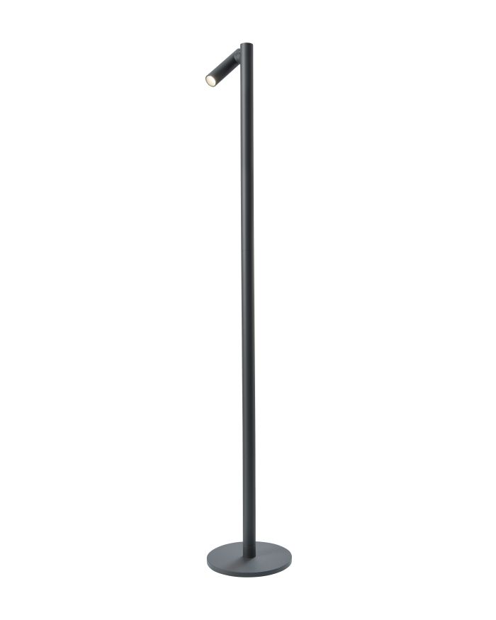 Lampadaire Sompex Tubo, anthracite, 120 cm