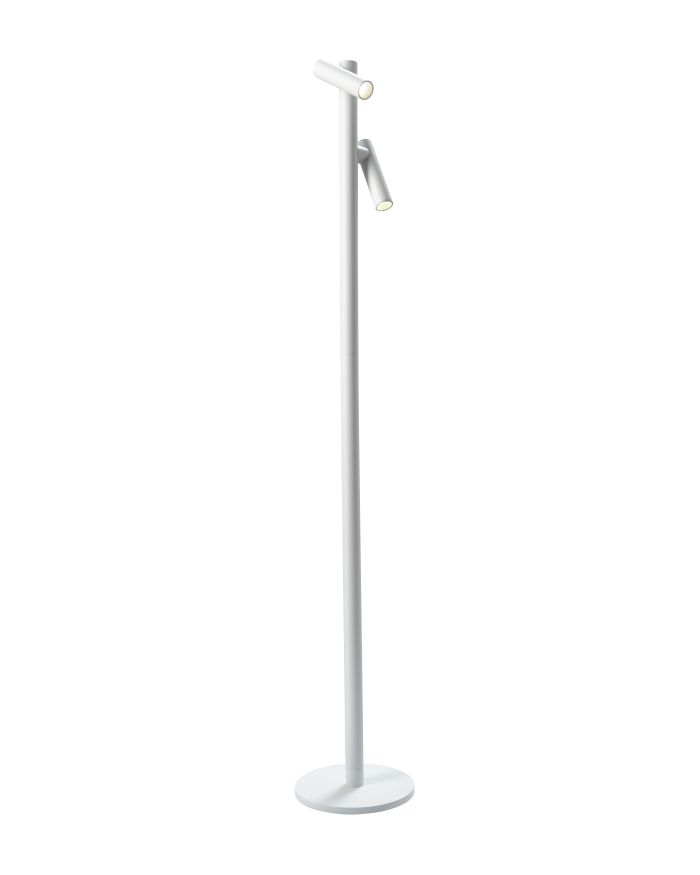 Sompex Stehlampe TUBO, duo, Weiss, 120cm