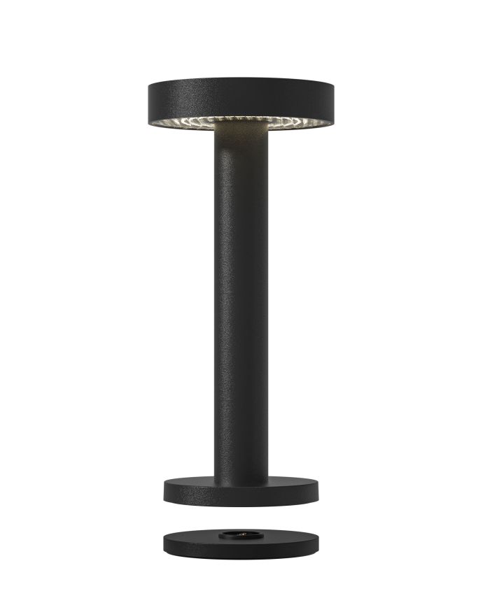 Sompex Tischlampe BORO, schwarz