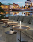 SOMPEX table lamp Boro, rust