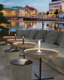 Sompex table lamp Boro, anthracite