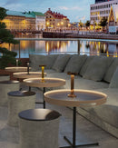 Sompex table lamp Boro, gold