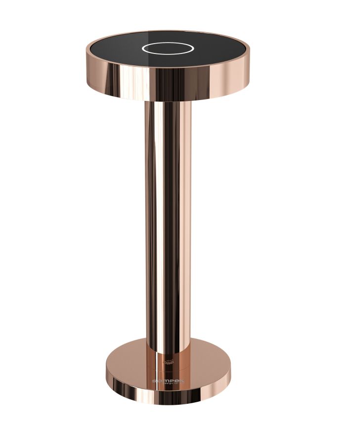 Sompex Tischlampe BORO, Rosegold