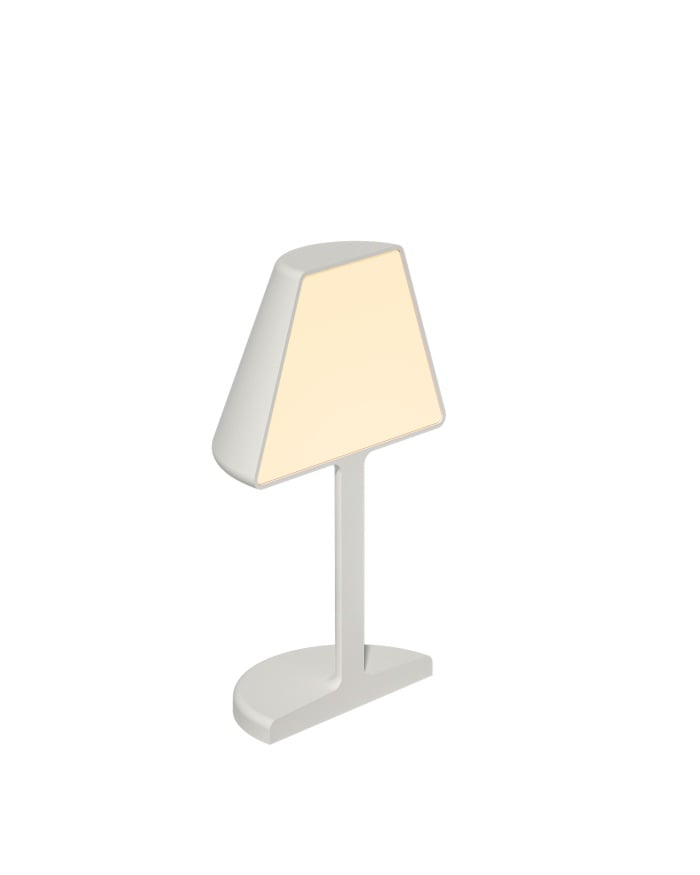 Sompex Tischlampe Twin weiss