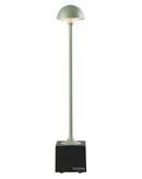 Sompex table lamp Flora olive green